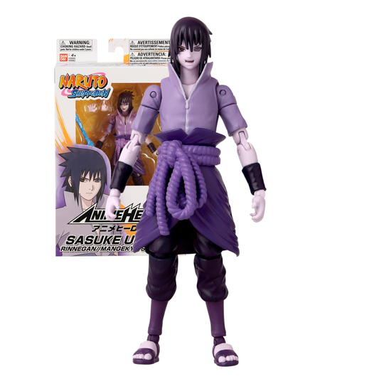Sasuke Uchiha (Rinnegan/Mangekyo Sharingan) Figurine d'action Naruto