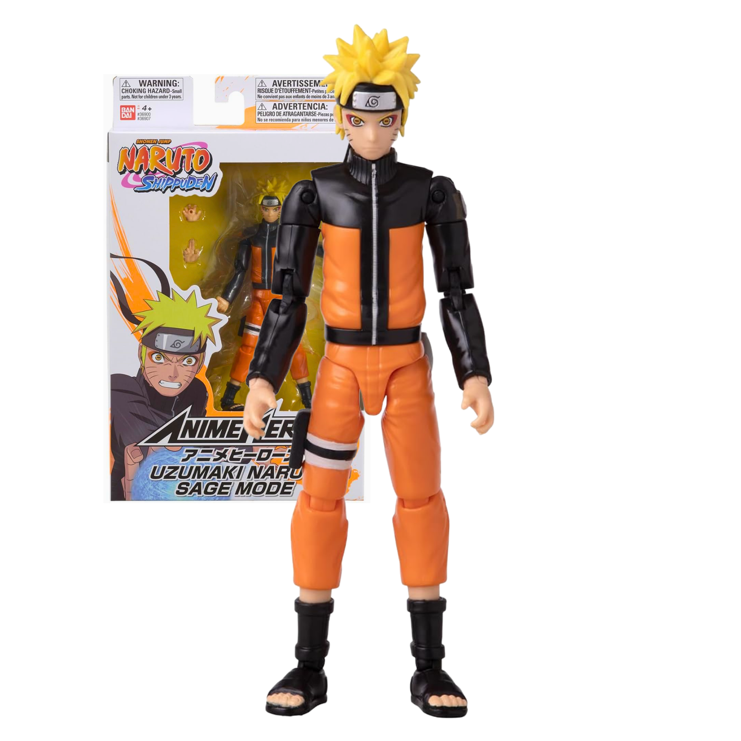 Uzumaki Naruto (Sage Mode) Figurine d'action Naruto