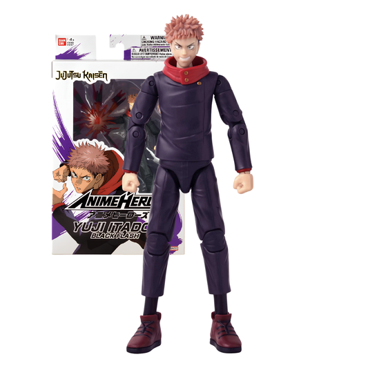 Yuji Itadori (Black Flash) Figurine d'action Jujutsu Kaisen