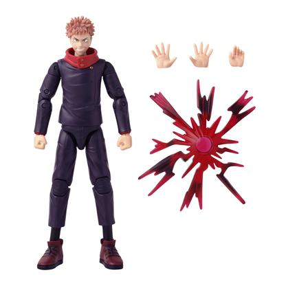 Yuji Itadori (Black Flash) Figurine d'action Jujutsu Kaisen