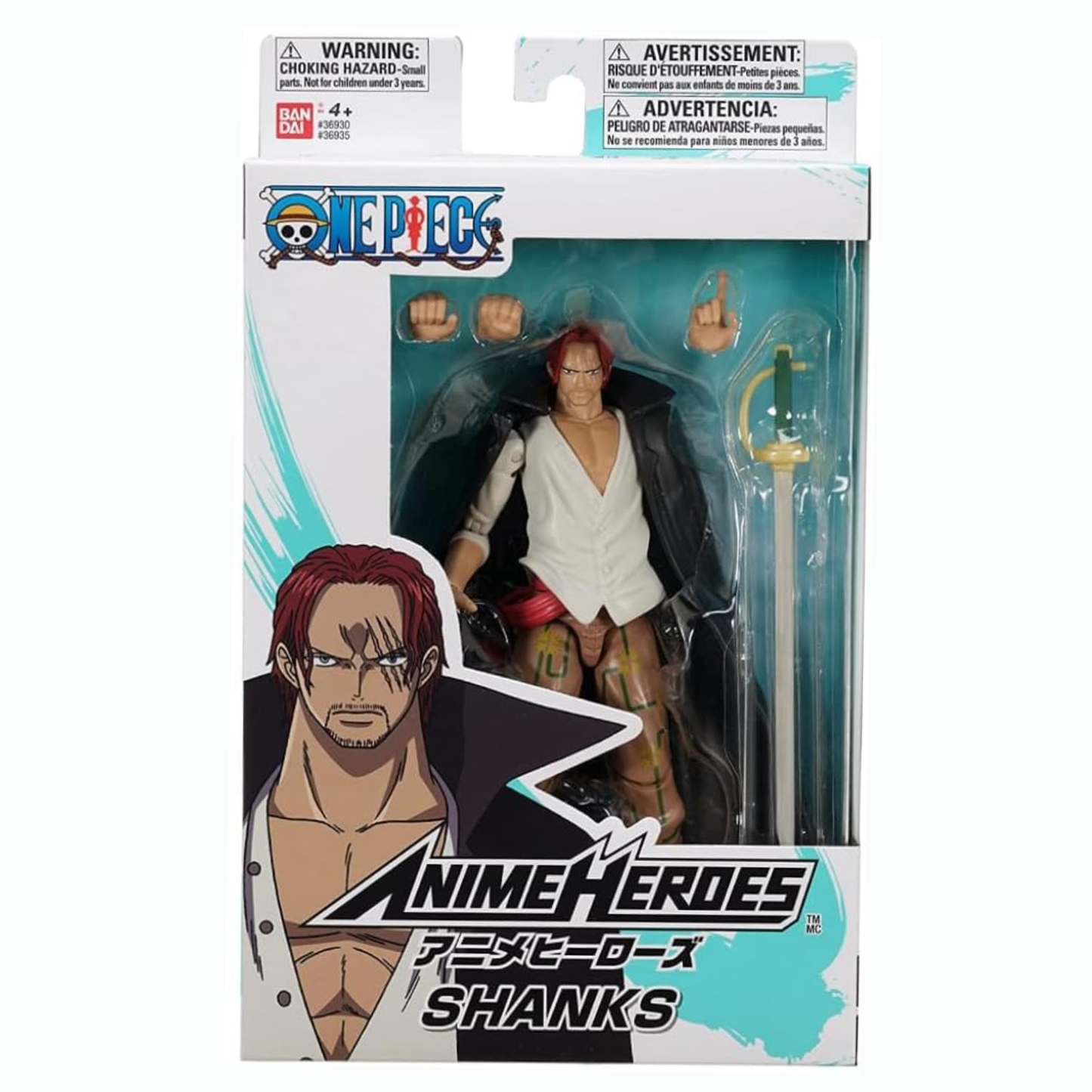 Shanks Figurine d'action One Piece