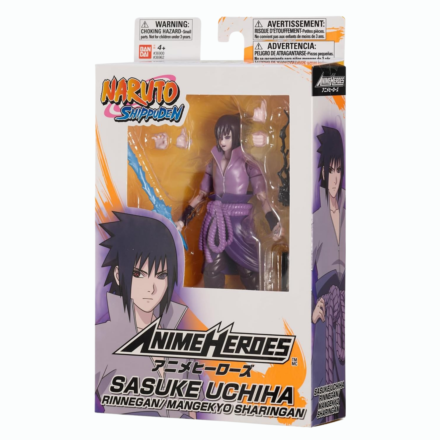 Sasuke Uchiha (Rinnegan/Mangekyo Sharingan) Figurine d'action Naruto