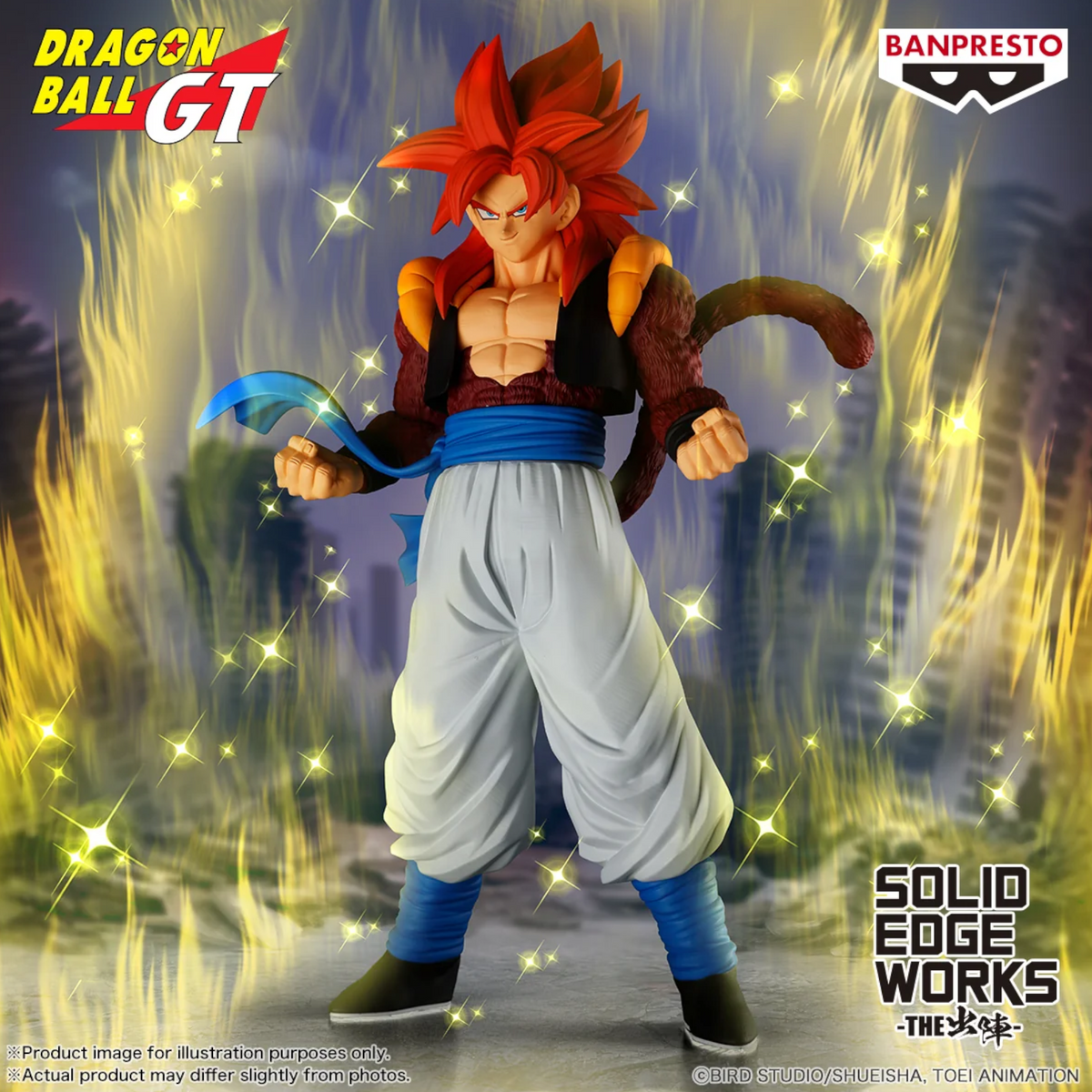 Gogeta (Super Saiyan 4) Solid Edge Works - Dragon Ball GT