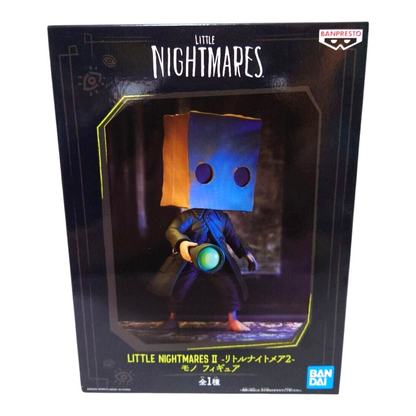 Boîte de la figurine Mono Monitor Top Figure (Vol. 2) – Little Nightmares II, avec visuel du personnage.