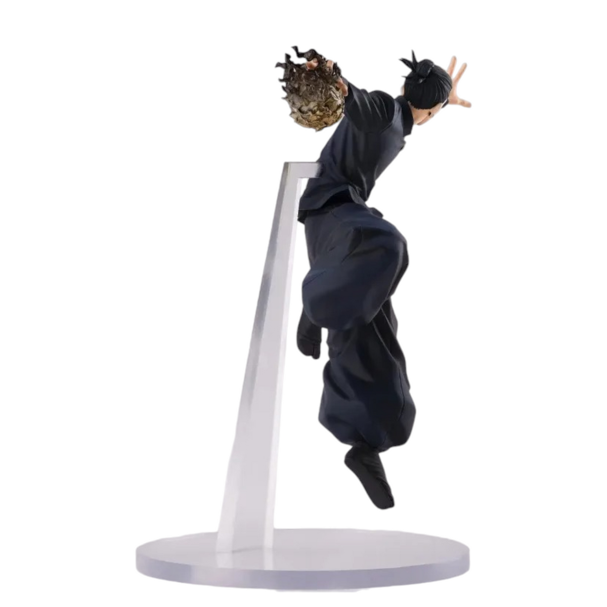 Figurine Suguru Geto Figurizmα – Jujutsu Kaisen, en posture aérienne avec un esprit maudit dans la main.